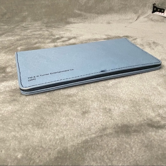 Tom and Jerry Light Blue Wallet Turner Entertainment Credit Cards and Checkbook - Picture 5 of 7